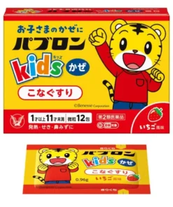 Bột cảm cúm Taisho Pabron Kids 12 gói cho bé từ 1 10 tuổi (1)