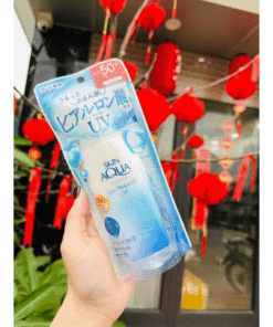 Kem chống nắng Skin Aqua Gel chai trắng 110 g nội địa nhật 123 (1)