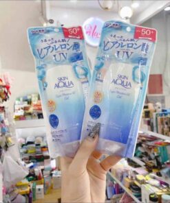 Kem chống nắng Skin Aqua Gel chai trắng 110 g nội địa nhật 132 (1)