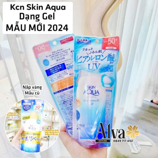 Kem chống nắng Skin Aqua Gel chai trắng 110 g nội địa nhật 222 (1)
