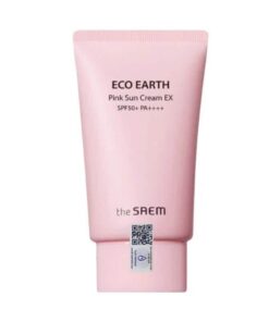 Kem chống nắng The Saem Eco Earth Pink Sun Cream hồng 23 (1)