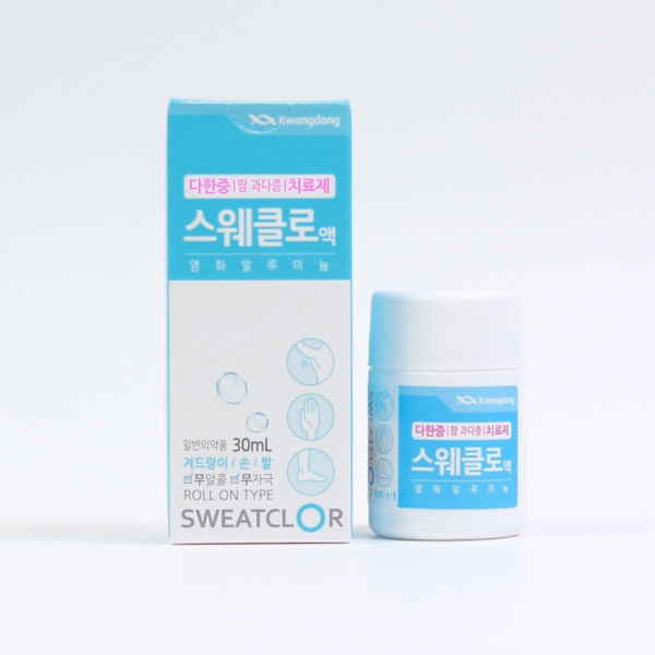 Lăn Khử Mùi Giảm Mồ Hôi Kháng Khuẩn Kwangdong Sweatclor Hàn Quốc 30ml