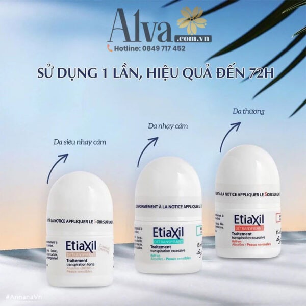 Lăn khử mùi Etiaxil khử mùi hôi nách 1