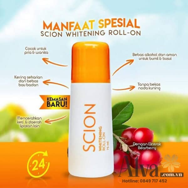 Lăn khử mùi Scion Pure White Roll 22