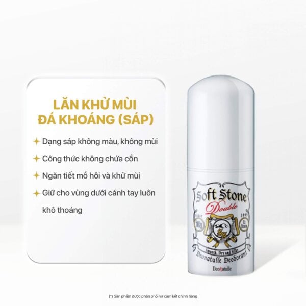 Lăn khử mùi đá khoáng Soft Stone 3