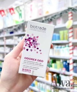 Lăn khử mùi, ngăn mồ hôi Biotrade Odorex Deo Antiperspirant Roll on 40ml 3