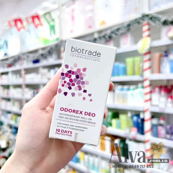 Lăn khử mùi, ngăn mồ hôi Biotrade Odorex Deo Antiperspirant Roll on 40ml 3