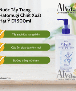 Nước Tẩy Trang Hatomugi Chiết Xuất Hạt Ý Dĩ 500ml 11