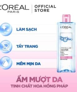Nước Tẩy Trang L’Oreal Micellar Water màu tím