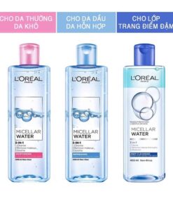 Nước tẩy trang L'Oreal Paris 3 in 1 Micellar Water