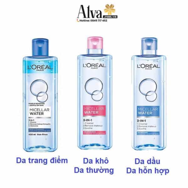 Nước tẩy trang Loreal