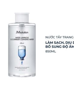 Nước tẩy trang cấp ẩm JM solution H9 Hyaluronic Ampoule Cleansing Water Aqua 500ml nen trang