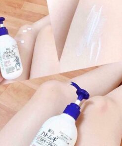 Sữa dưỡng thể chống nắng Hatomugi UV Milky Gel thực tế (1)