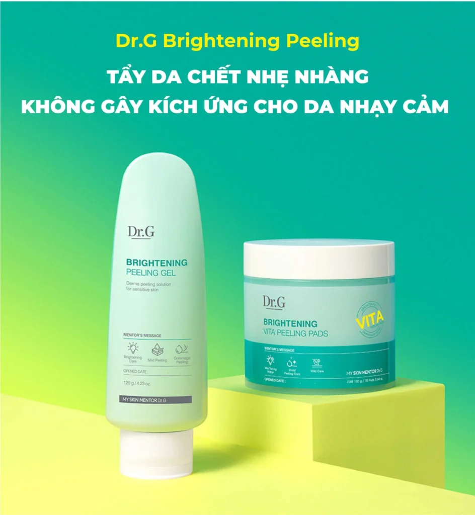 Tẩy Da Chết Dạng Gel Dr.G Brightening Peeling Gel 2