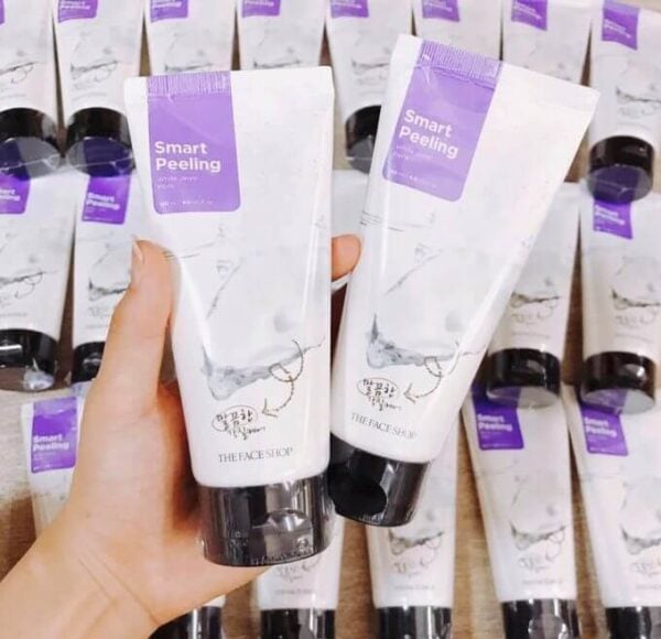 Tẩy Tế Bào Chết Trắng Da Ngọc Trai The Face Shop Smart Peeling White Jewel 120ml 2 (1)
