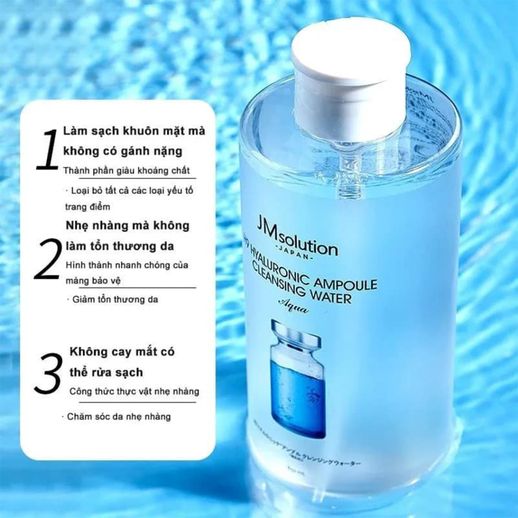 Tẩy Trang JM Solution 850ml